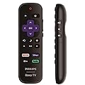 OEM Replacement Remote Control Compatible with All Philips Roku TV Smart TVs?Only Works with Philips Roku TV, Not for Roku Stick and Roku Box? (Netflix/Disney Plus/Apple TV+ / Hulu)