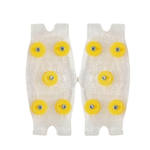 2pcs Cleats for Shoes and Boots - Snow Shoe Spikes | Ice Shoe Spikes | Non Slip Shoe Ice Grippers | Snow Traction Ice Cleat | TPE Crampons Traction Grips Spikes Pair - Anti-Slip Ice Grippers Spikes