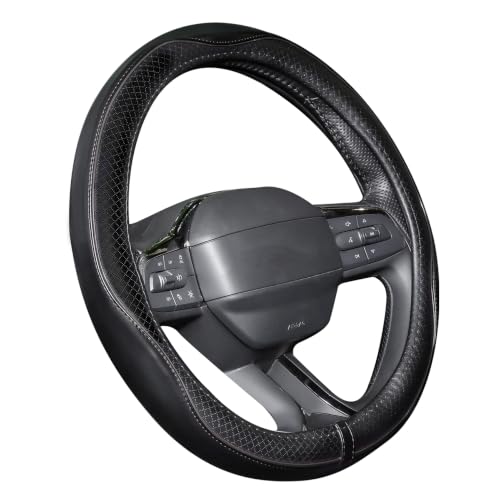 13 Best Steering Wheel Cover for Sweaty Hands in 2026 rueesh microfiber leather steering wheel cover
