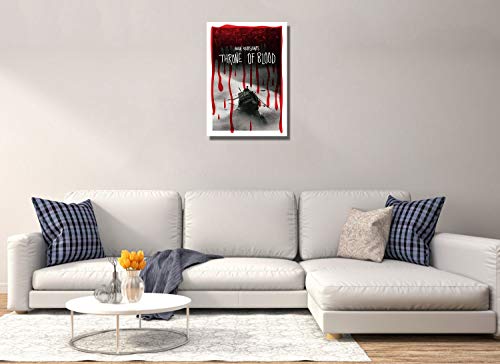 Image of Tallenge -Throne Of Blood - Akira Kurosawa Japanese Movie Poster - Small Poster(Paper,12 x 17 inches, MultiColour)