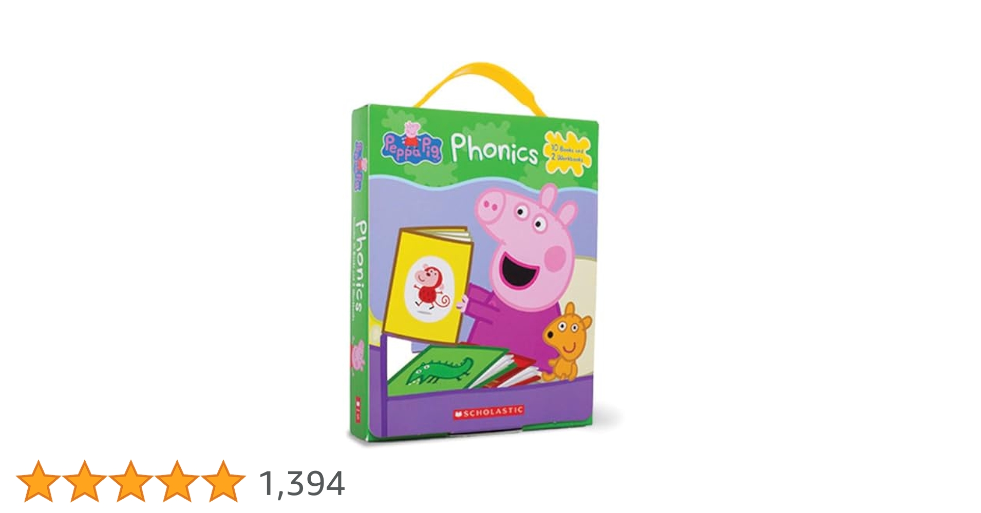 Amazon | Peppa Pig Phonics Set | Scholastic Inc. | Christmas