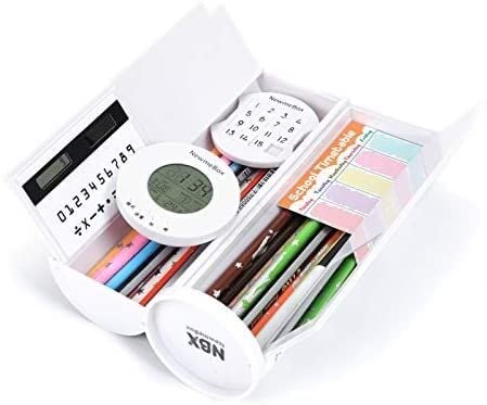 Estuche de papelería Rosa Azul Simple Minimalismo Rollo Contraseña Cerradura codificada Papelería Caja de bolígrafos de regalo Caja de lápices multifuncional (Color : 3 pcs) ( Color : Password Lock )