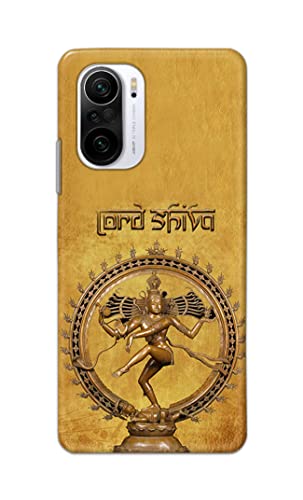 Image of PRINTFIDAA Lord Shiva As Nataraj Printed Designer Hard Case for Mi 11x / Mi 11x Pro Back Cover -(e) RPM1004