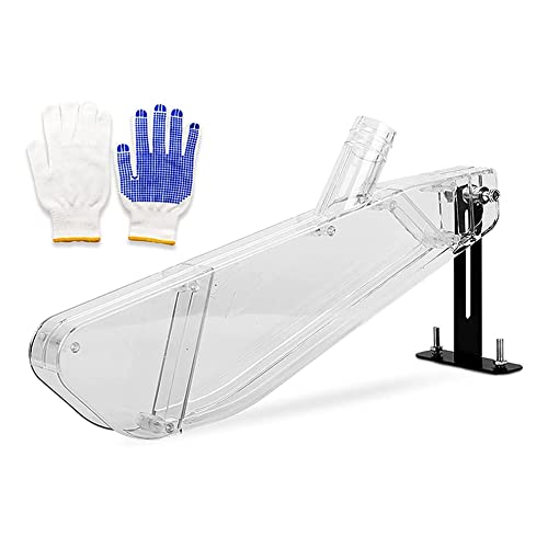 Wisyurt Housse Protection pour Scie à Table, Protections Scie à Table Anti-PoussièRe 4 à 10 Pouces, BoîTier en Plastique Transparent Anti-PoussièRe-Pour la Plupart des Scies à Table B