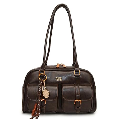 Bolso de hombro para mujer tipo Tote vintage