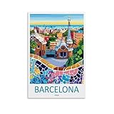 Decoración de pared ideal: decoración de Barcelona Travel Lovers España fácil de combinar con la decoración interior del hogar/interior, como sala de estar, comedor, fondo de sofá, cocina, escaleras, baño, habitación de invitados, dormitorio, etc. WC, lavandería, sala de juegos, sala de estudio, sala de juegos, garaje, sótano, porche, pasillo, pasillo, salón, entrada, etc. Al aire libre como patio, puerta, puerta, entrada, gimnasio, masaje, casa, aula. Espacio de negocios como oficina, hotel, galería, restaurante, tienda, salón de belleza, guardería