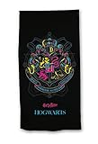Harry Potter Hogwarts Bade-Handtuch 70x140 Baumwolle Strandtuch Badetuch Duschtuch Towel
