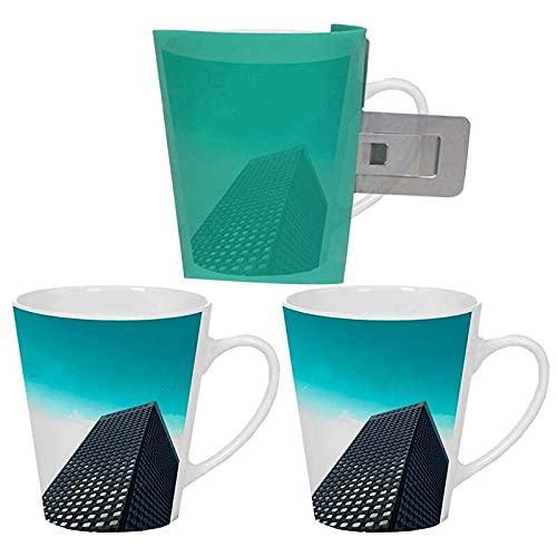 Lysee 3D Printer Parts & Accessories - HOT-6Pcs 3D Sublimation Silicone Conical Mug Wrap,17Oz Cup Clamp Fixture for Printing Mugs - (Color: Green)