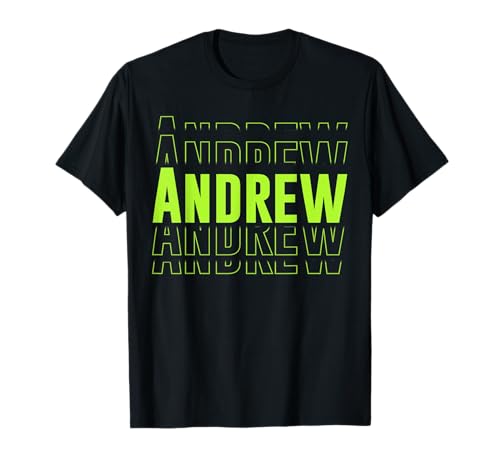 Andrew Gifts Idea Retro First Name Vintage Andrew T-Shirt