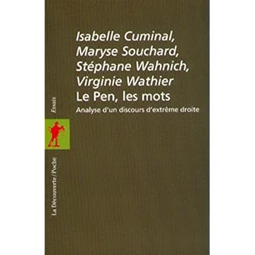 Le PEN, LES MOTS #60 -POCHE