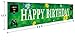 Large Video Game Happy Birthday Banner Gaming Birthday Party Sign Video Game Bday Party Backdop Background Gaming Bday Decorations Supplies (9.8 x 1.6 feet)