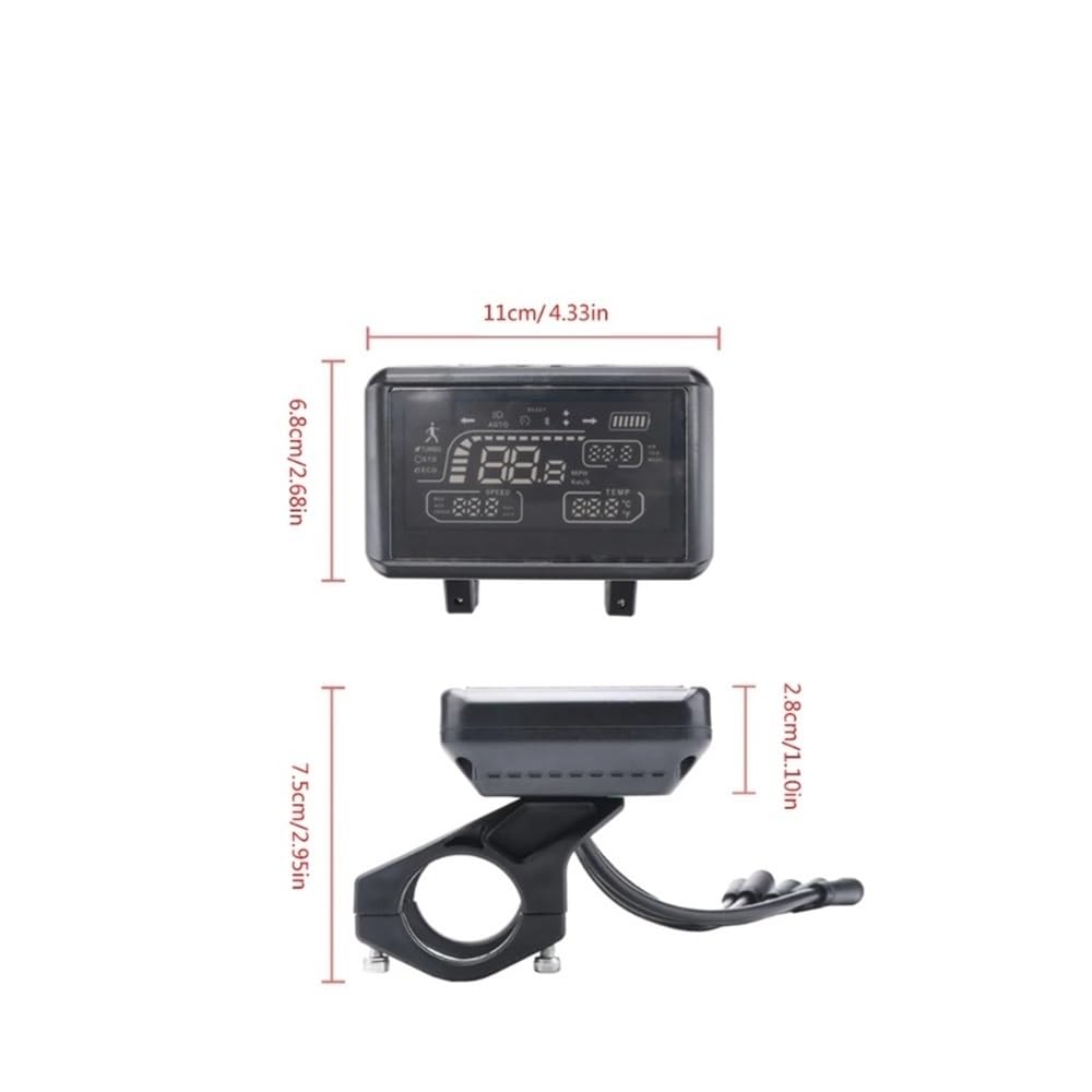 Pannello Di Controllo Del Display Misuratore Potenza Dell'ingranaggio Della Velocità Contagiri Moto