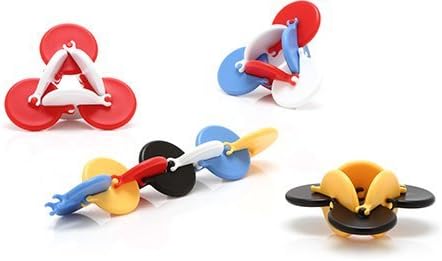 PLAYABLE ART OSM - Forever Turning Kinetic Sculpture (Red)