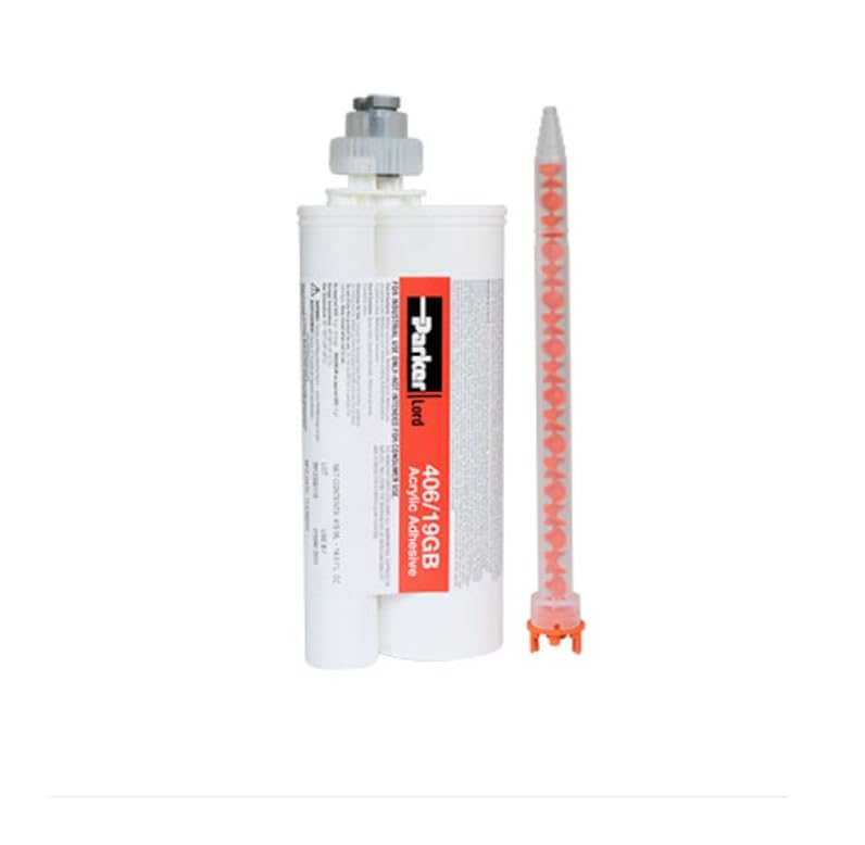 Parker Lord 406-19GB Modified Acrylic Adhesive Tan with Glass Beads 415 mL Cartridge