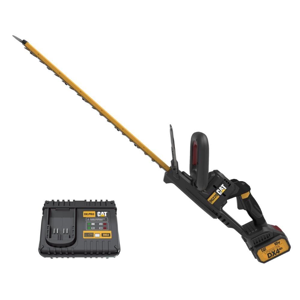 CAT DG220 18Volt 4.0Ah Li-ion Tek Akülü Kömürsüz 61CM Profesyonel Çit Budama