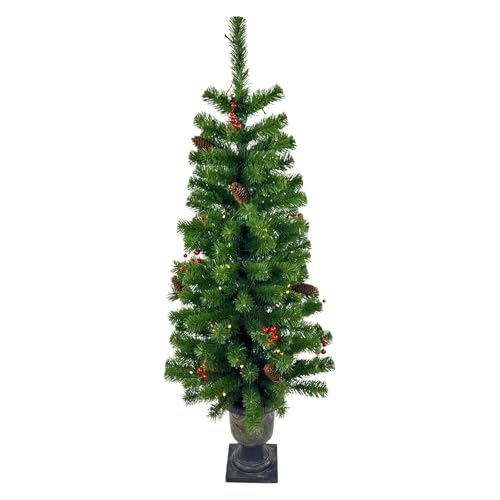 bottle brush tree boho christmas decor ideas