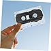 Homoyoyo Stable Audio Recording Cassette Tapes 6 Pcs 60-Minute Blank Cassette Taps for Recorders