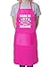 Price comparison product image Print4U 50th Birthday Made In 1976 BBQ Cooking Funny Novelty Apron Pink