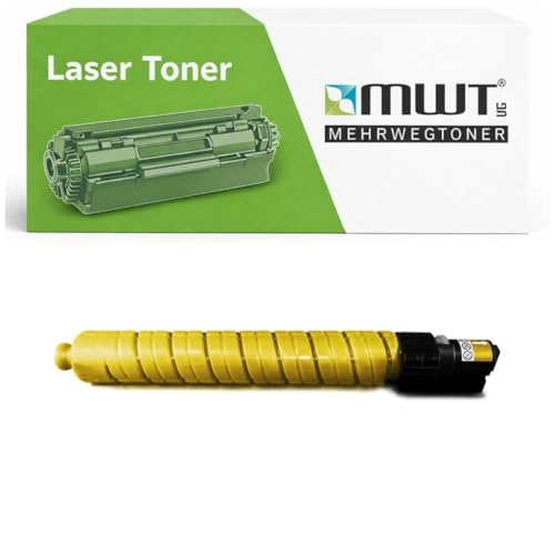 Toner compatible Ricoh Aficio MPC3501 jaune de remplacement pour cartouche TYPE3300Y