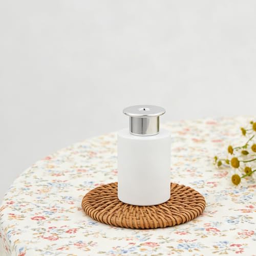 Botellas de vidrio para difusor 120ml blanco mate y fragancias DIY pack 4 7