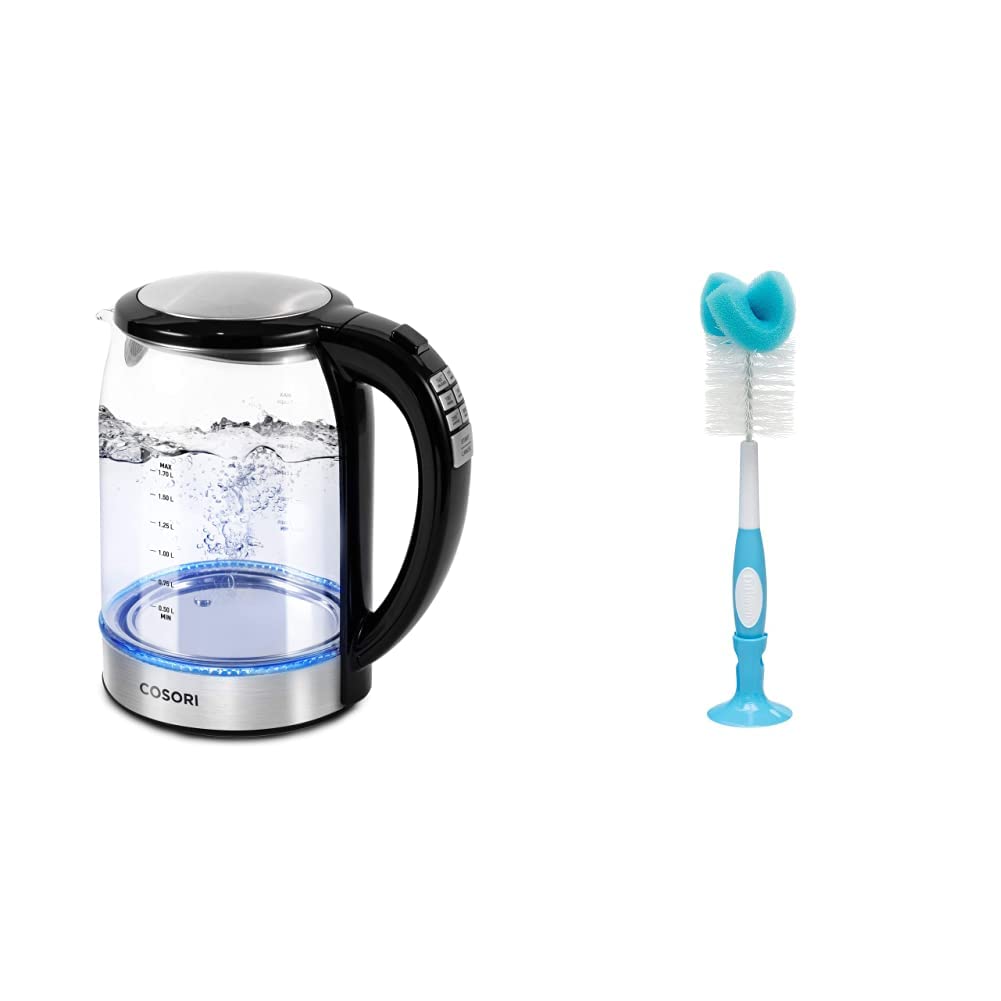 COSORI Electric Kettle Temperature Control with 6 Presets, Hot Water Boiler  u0026 Tea Heater, 60min Keep Warmu0026Boil-Dry Protection, BPA Free, 1.7L, Black u0026  Dr. Brown's 700 Bottle Brush : Amazon.ca: Home