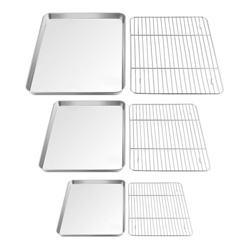Image of Stainless Steel Baking Sheet + Rack Set