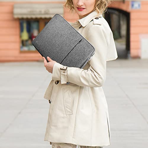 AIPIE Laptoptasche 13 13,3 13,6 Zoll für MacBook Air M2 M1, MacBook Pro M2 M1 Tasche 34cm x 25,5cm Laptophülle mit Griff 2 Fach Passt Surface pro Notebooktasche 12,9" iPad 9 Generation Hülle – Bild 6