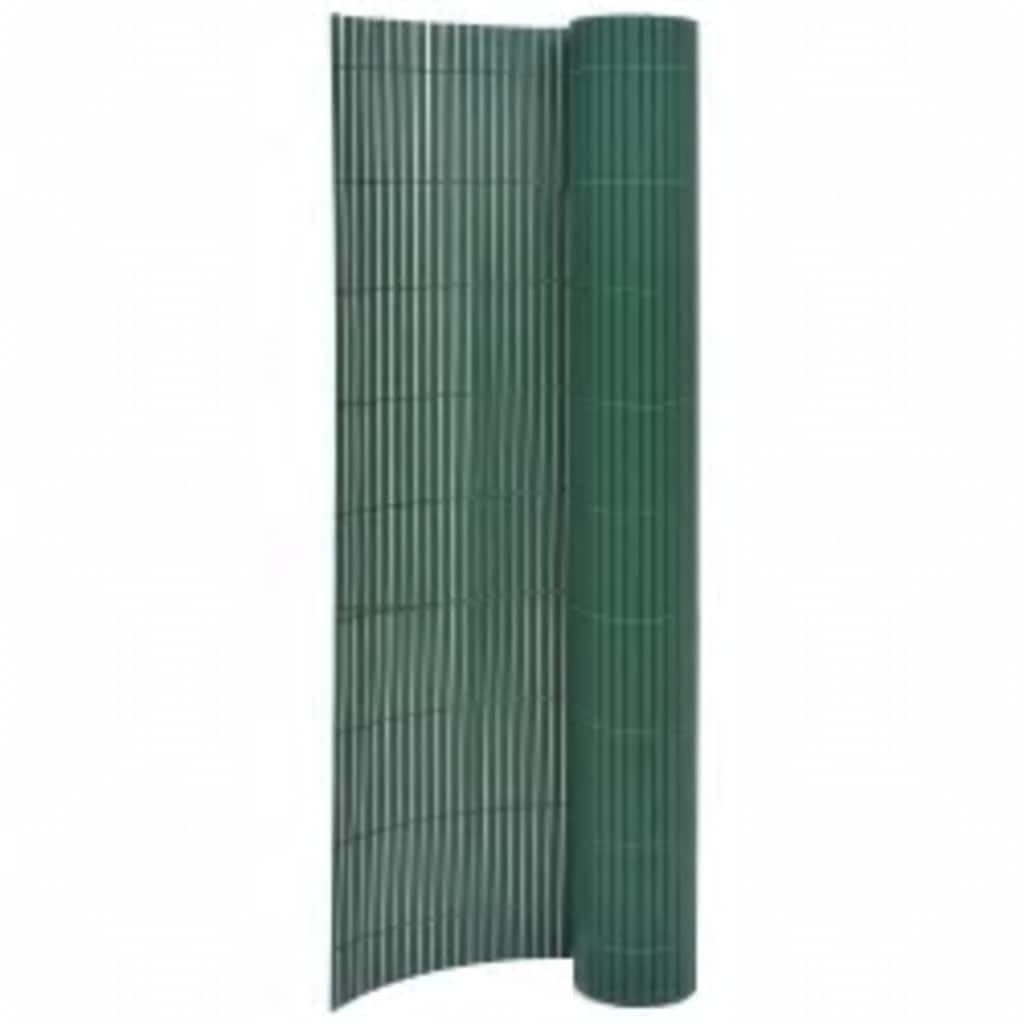 Generico Recinzione da Giardino a Doppio Lato 110x500 cm Verde,Articoli di ferramenta,Barriere e recinzioni,Pannelli per recinzioni-317162