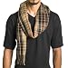 Alpine Swiss Mens Plaid Scarf Soft Winter Scarves Unisex