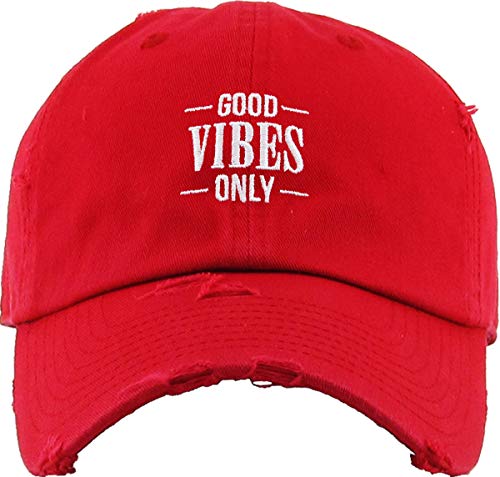 Image of Rose Flowers Love Good Vibes Men Women Dad Hat Baseball Cap Adjustable Unisex
