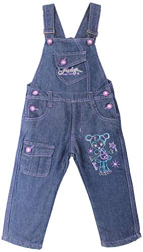 Sotala Mädchen Latzhose Kinderjeans Winter Thermohose Thermojeans Latzjeans mit Fleece A 98 Cover