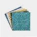 Connecting Threads Print Collection Precut Quilting Fabric Bundle 5" Charm Squares (Sea from Space)