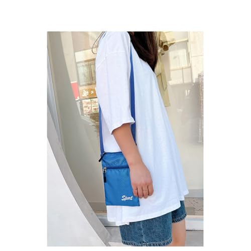 2 Pack Crossbody Bag Phone Purse with 2 Zipper Pouch Lightweight Fabric Compact Shoulder Purses Tally Mini Handbag Wallet Storage Organizer for iPhone Cell Phones Coin Key Men Women3