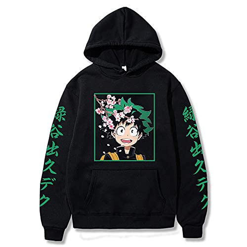 My Hero Academia MHA Sweat à capuche esthétique Boku No Hero Academia Deku Cover
