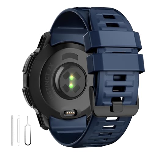 U-LIMVE Garmin Instinct 2X Solar Tactica/Instinct 2X Solar�p �r���v�o���h 26mm �V���R�������p���v�X�g���b�v