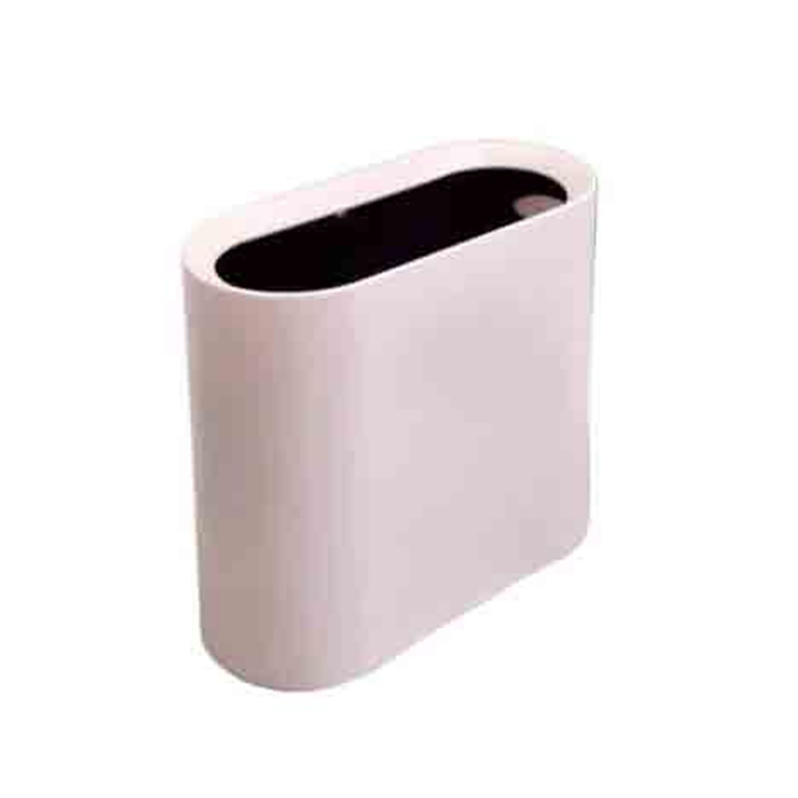 Waste Bins Multi Color Optional Trash Can Household Bedside Kitchen Bathroom Large Capacity(Pink)