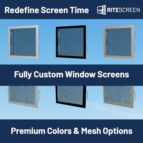 Ritescreen DH8 Utilizes Two Leaf Springs To Help Secure The Screen In Your Window And A Pull Rail thumb #4