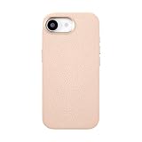 HanaRo iPhone17e 用 iPhone16e 用 ケース スマホケース Magsafe対応 本革ケース レザー ﾍﾟｰﾙﾋﾟﾝｸ