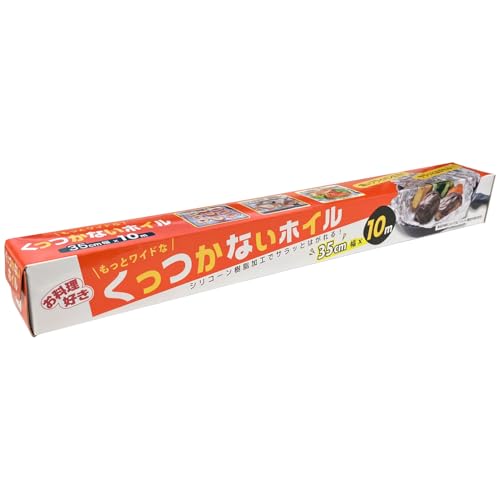 アルファミック アルミホイル もっとワイドなくっつかないホイル 35cm×10m