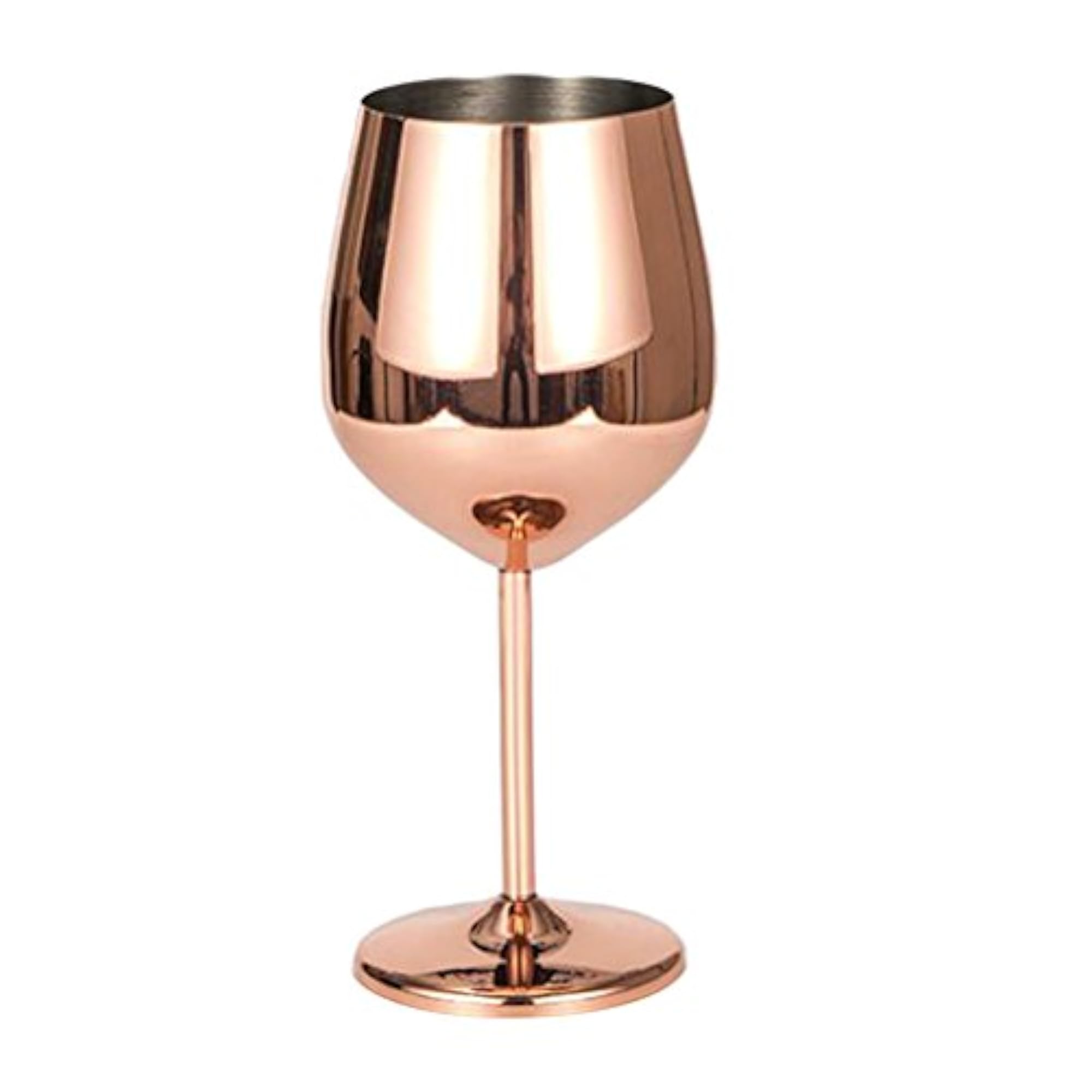 Stainless Steel Wine Glasses, Red White Goblets