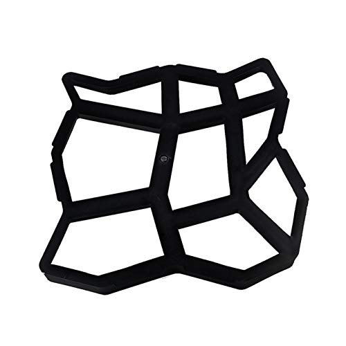 YFJLOVE YUFENGJIAO Plastique Noir Faire Bricolage pavé Moulage Maison Jardin Plancher de Plancher de rez-de-chaussée à Pas d'entrée de la Pierre Moulage Patio Fabricant