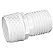 Waterway 417-6150 1.5" MPT 1.5" Hose Male Barb Adapter - White