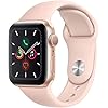 Apple Watch Series 5 (GPS, 40MM) Cassa in Alluminio Oro con Cinturino Sport Rosa Sabbia (Ricondizionato)