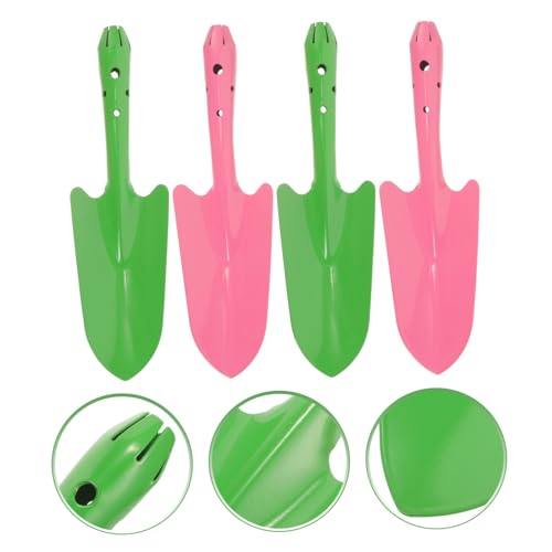 Happyyami 4pcs Palas de Mano para Jardín de Acero miniatura 4
