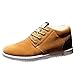 LILICHIC Chaussures Polaires pour Hommes en Hiver, Respirant, Style Britannique, Chaussures de Sport à la Mode, givrées