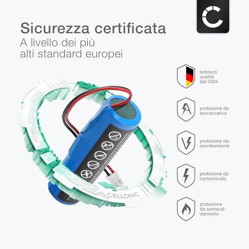 Subtel® Batteria B0143KH9KG compatibile con Croove...