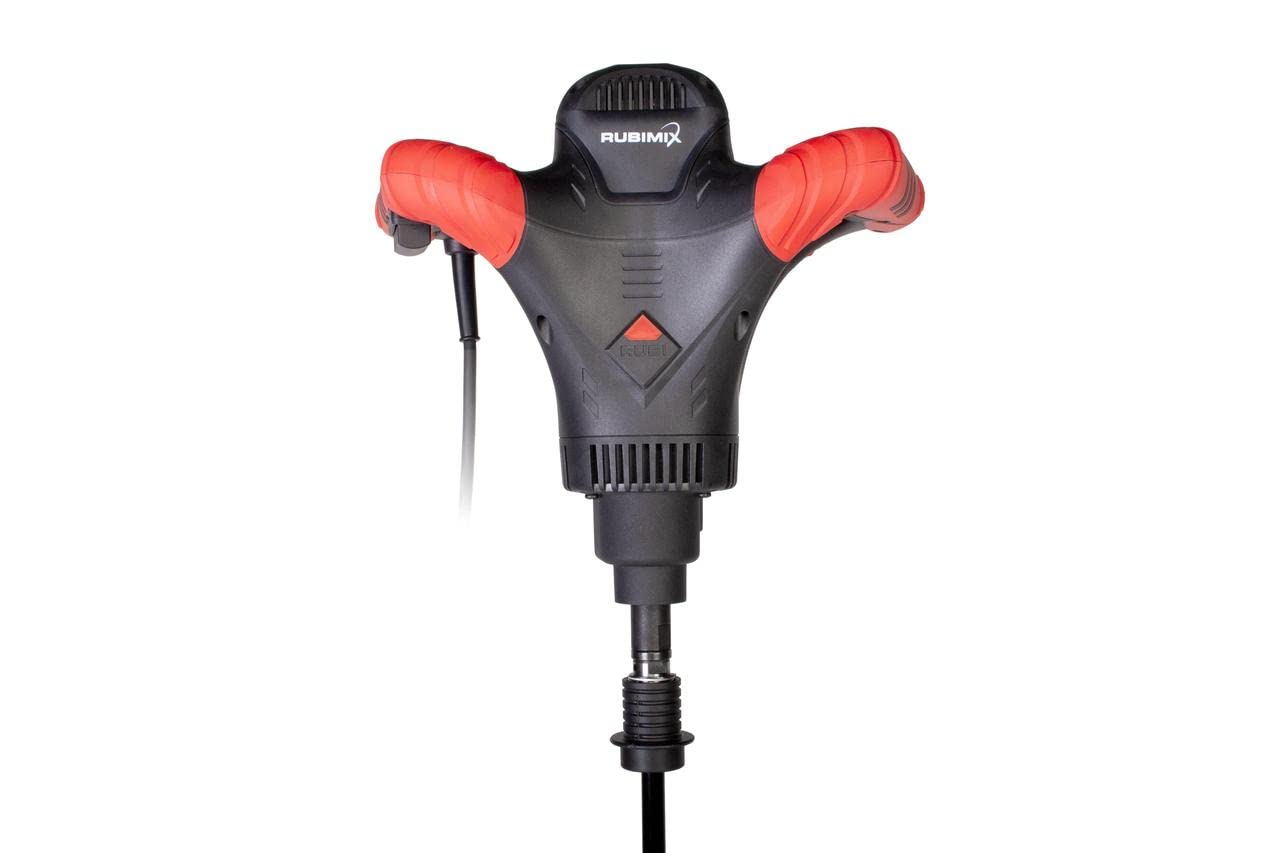 RUBI | Rubimix-9 Power Max 230V 50-60Hz | Malaxeur Électrique Polyvalent et Puissant | Adapté aux Colles Ciment, Résines, Peintures et autres Matériaux. | Forte Puissance 2100 W