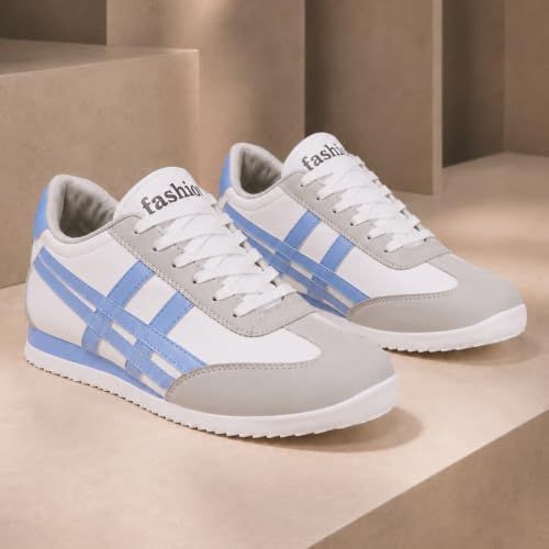 Image of layasa Men's Stylish Low-top Casual Sneakers