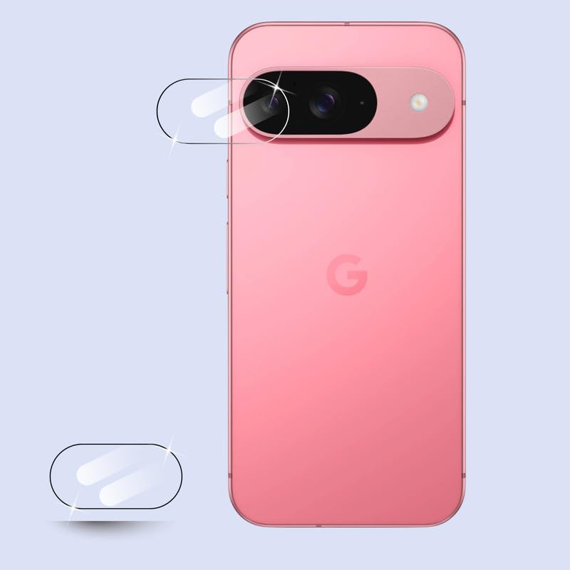 Image of Compatible with google pixel 9 Lens Protector Shield - Ultra Thin Tempered Glass for google pixel 9 Cameras - Scratch Resistant, HD Clarity