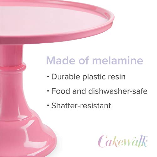 Twine Pink Melamine Cake Stand, Cupcake Stand, Home Decor, Food Service, Dessert Accessory, Pink, Set Of 1 #TOP1